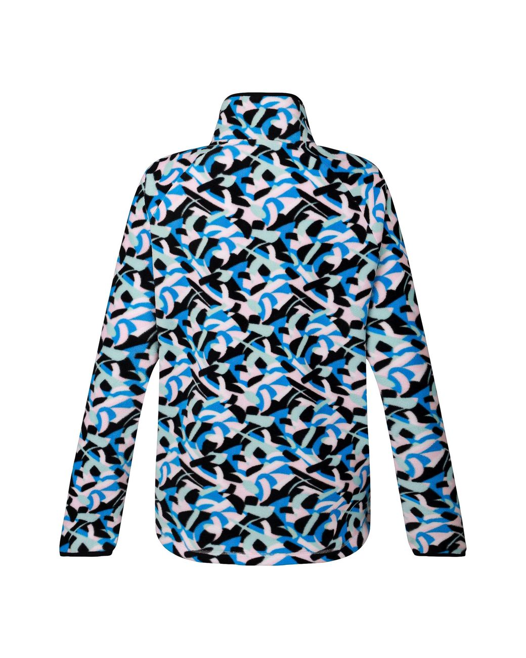 Dare 2b Blue Ladies Swirl Button Fleece Top (Multicoloured)