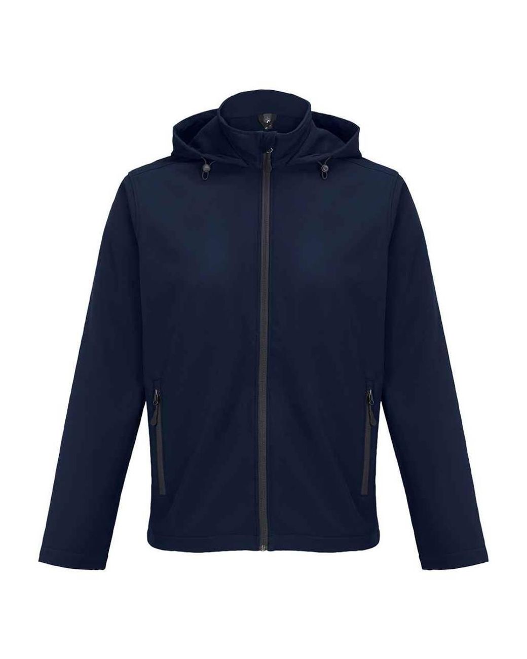 Sol's Blue Race Hooded Soft Shell Jacket (French) for men