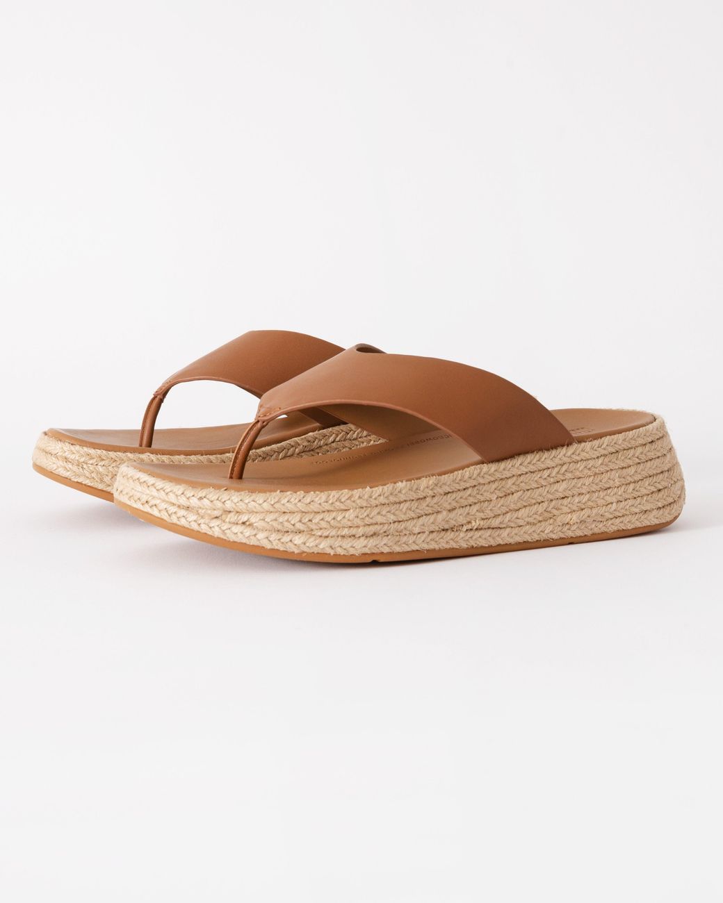 Fitflop F-Mode Flatform Sandalen in het Brown