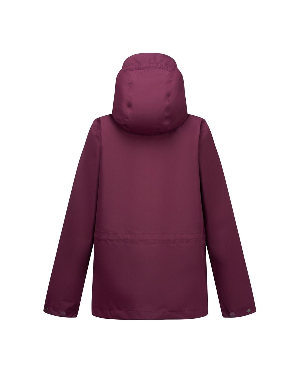 Regatta Purple Ladies Bayletta Grid Distress Waterproof Jacket (Fig)