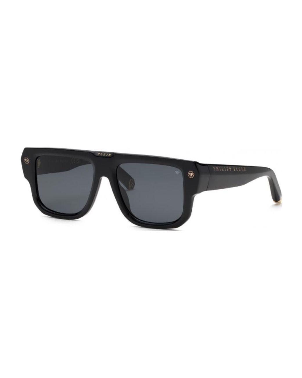 Philipp Plein Black Spp179 53 550Z29 Sunglasses for men