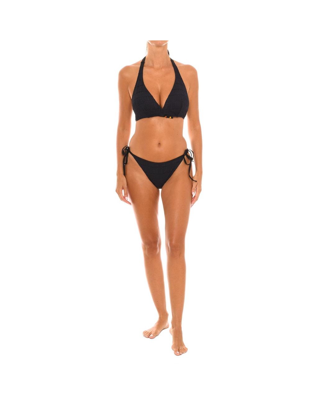 Teleno Orange Wireless Halter Bikini Eb0261B