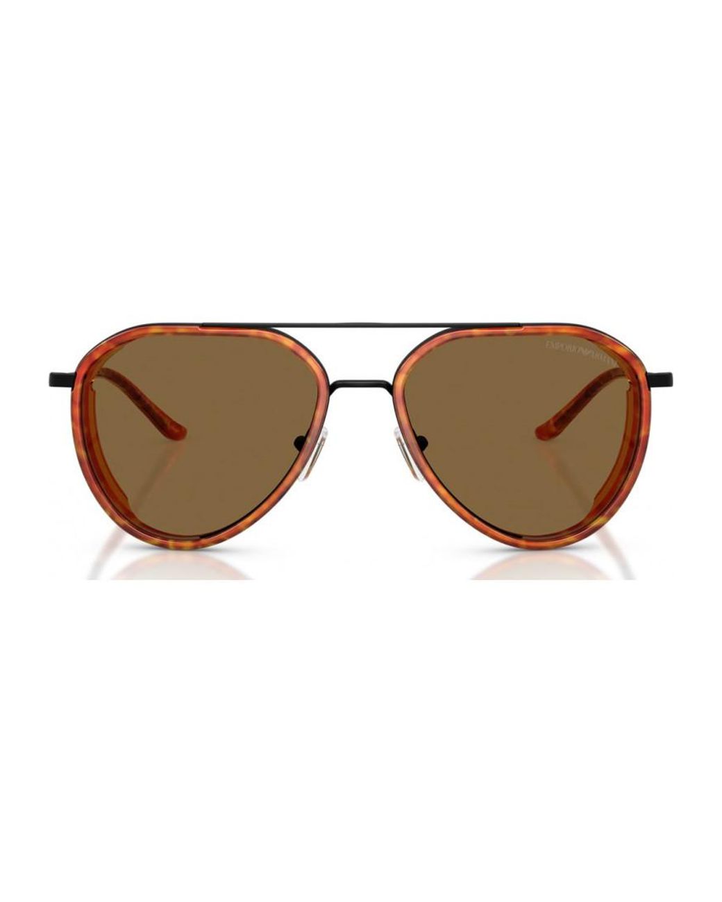 Emporio Armani Brown Ea2163 56 3001Or Sunglasses for men