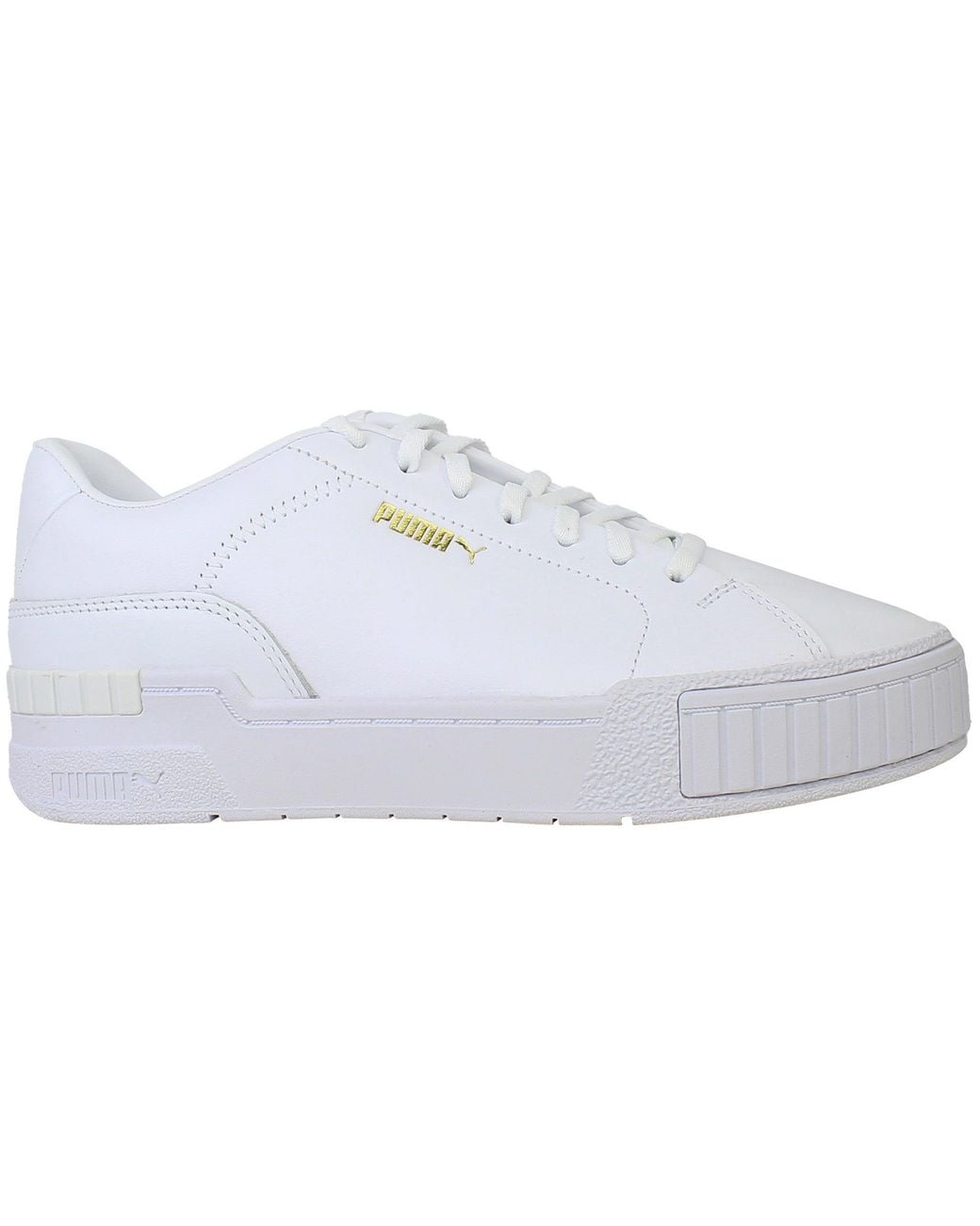 PUMA White Cali Sport Clean Trainers