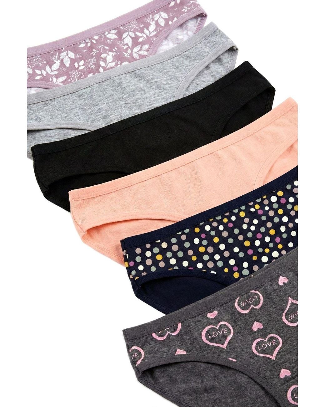 Öts Black Cotton Brief Panties