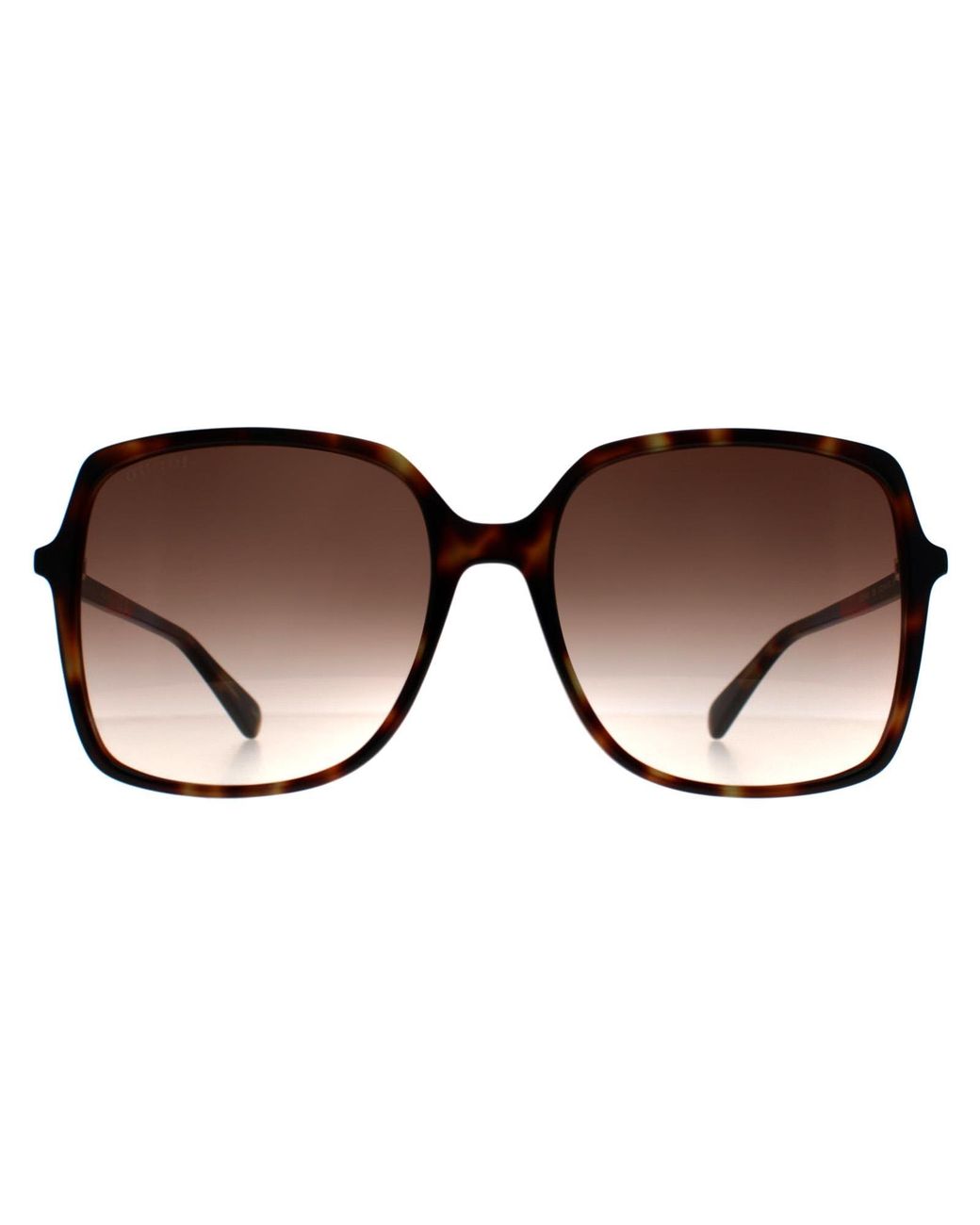 Gucci Brown Square Havana Gradient Gg0544S