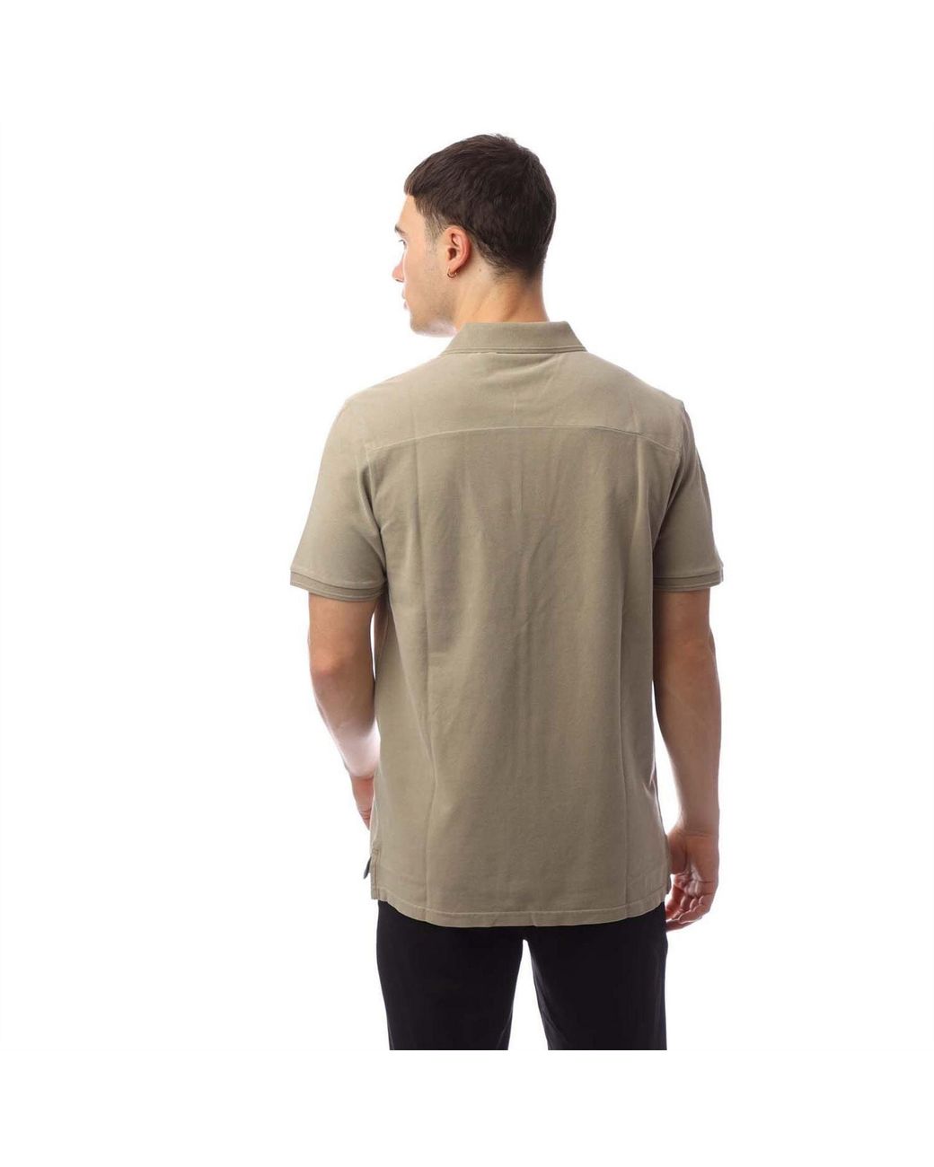 Lyle & Scott Plain Natural Dye Polo Shirt for men