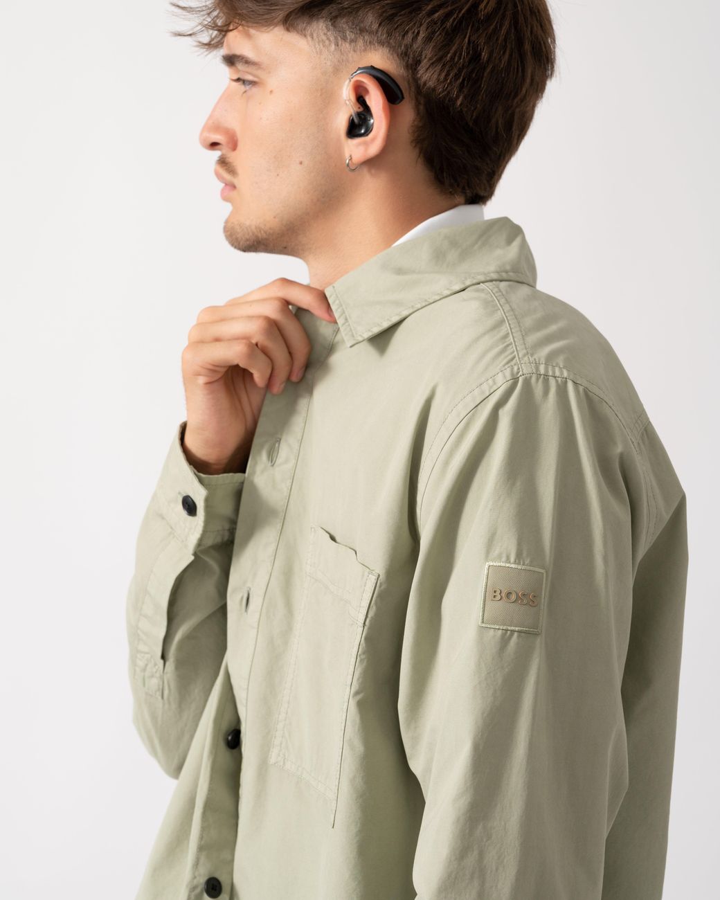 Boss Natural Boss Locky 2 Overshirt 50543519 for men