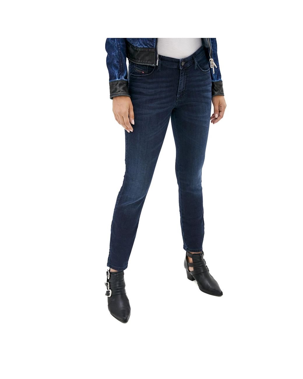 DIESEL Blue Doris-Ne Sweat Jeans Denim