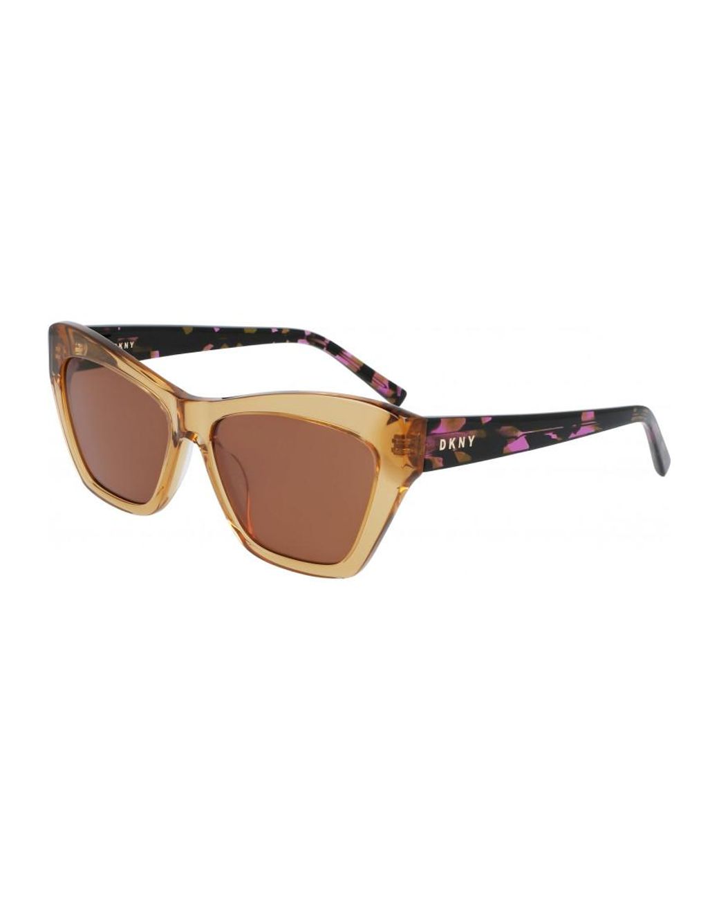 DKNY Brown Dk535S-730 Dk535S 55 730 Sunglasses