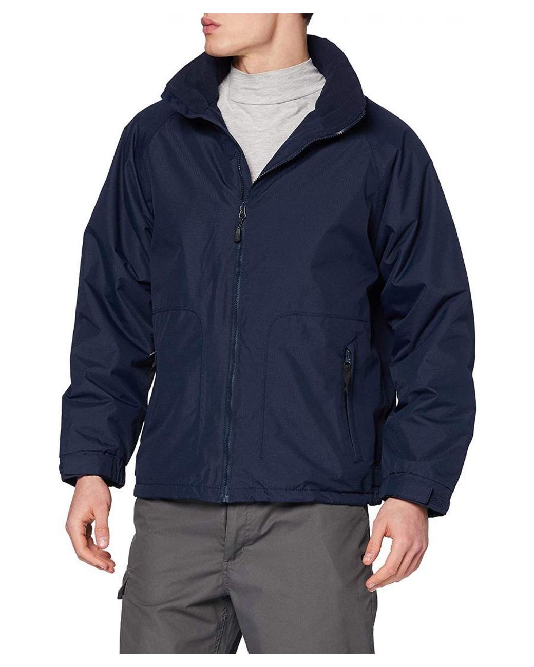 Regatta Blue Great Outdoors Waterproof Zip Up Jacket for men