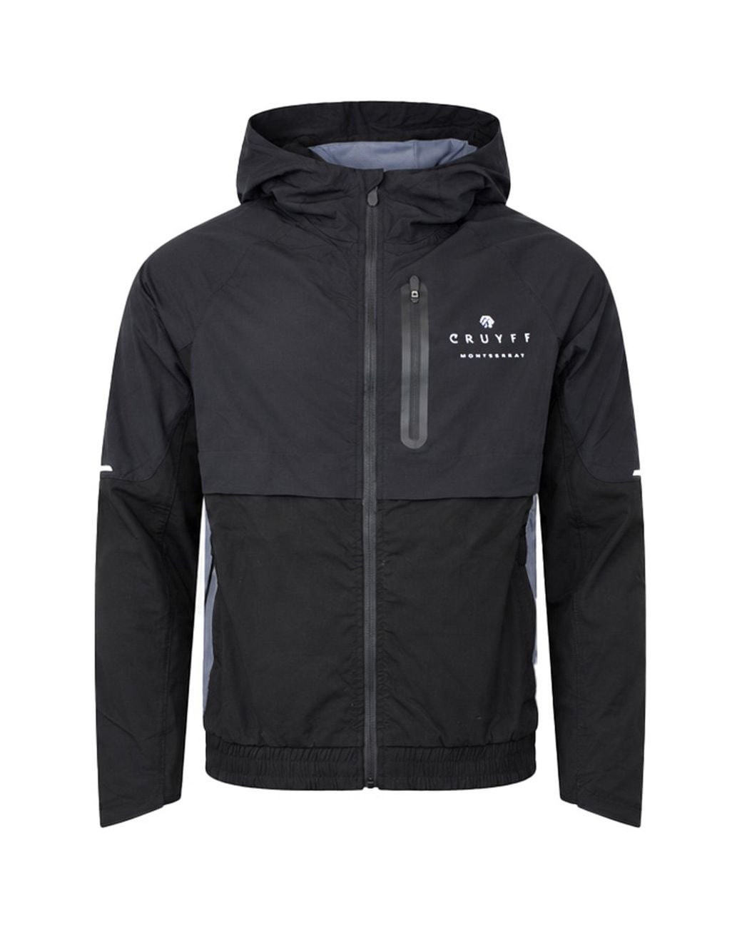 Cruyff Black Equator Jacket Nylon for men