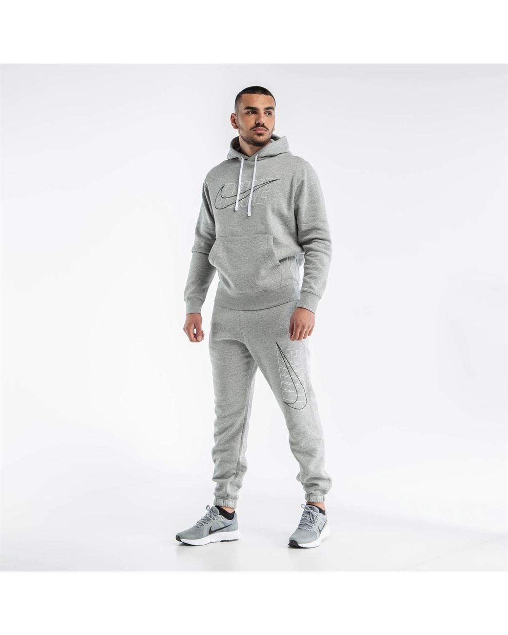 nike club tracksuit set