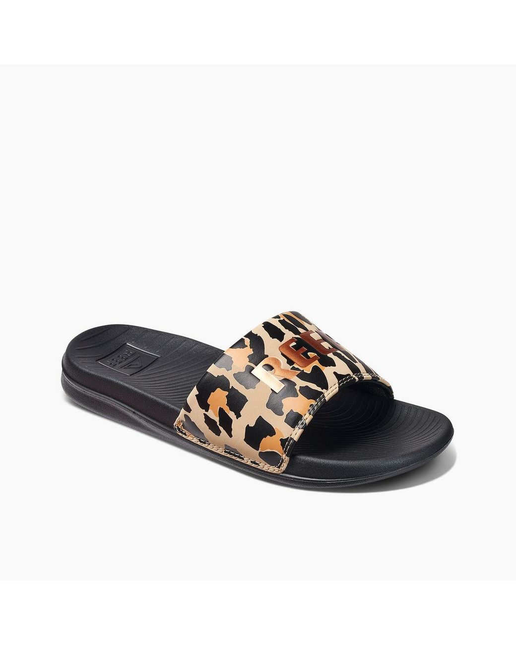 Reef Multicolor One Slide Classic Leopard