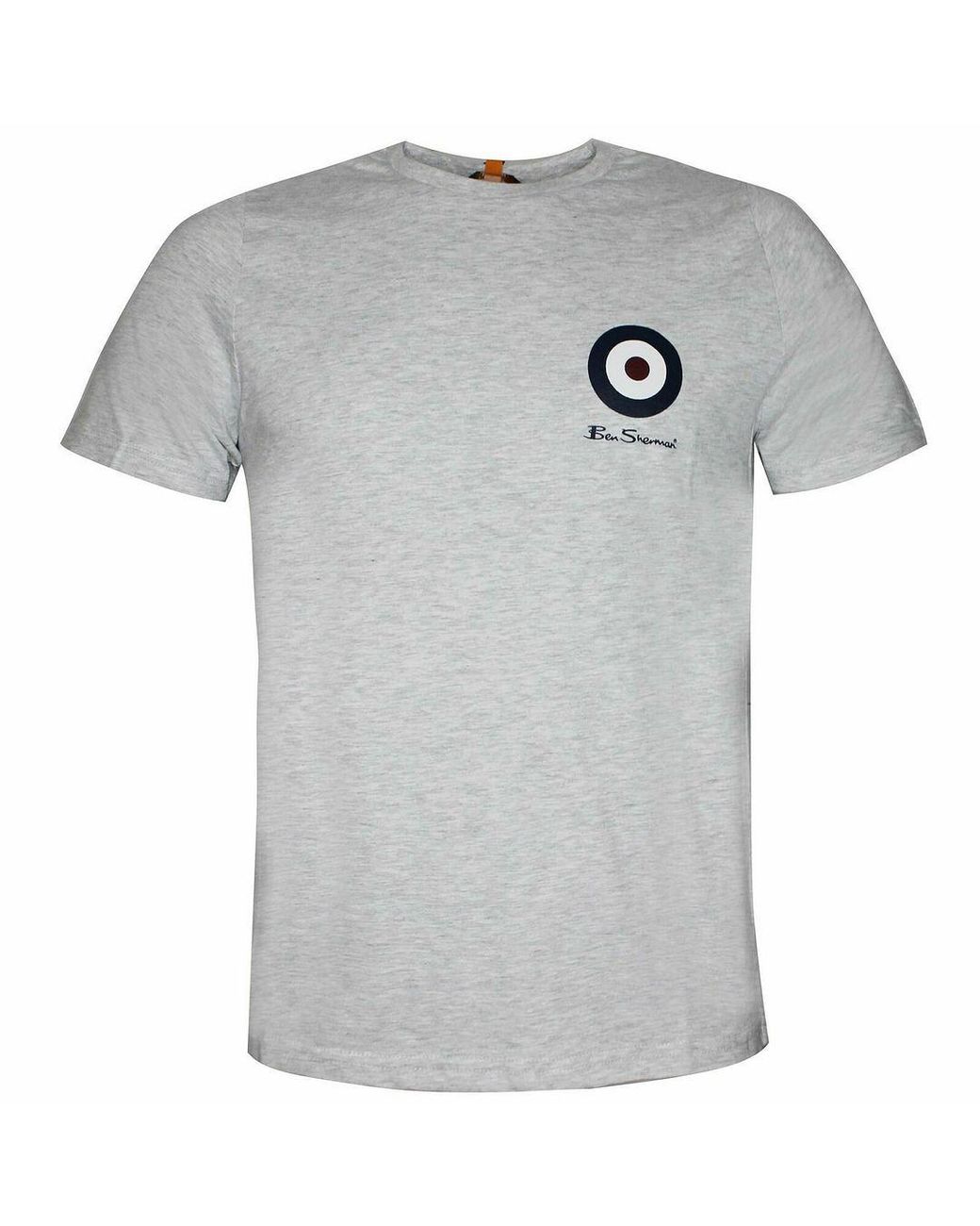 Ben Sherman Gray Target T-Shirt Cotton for men