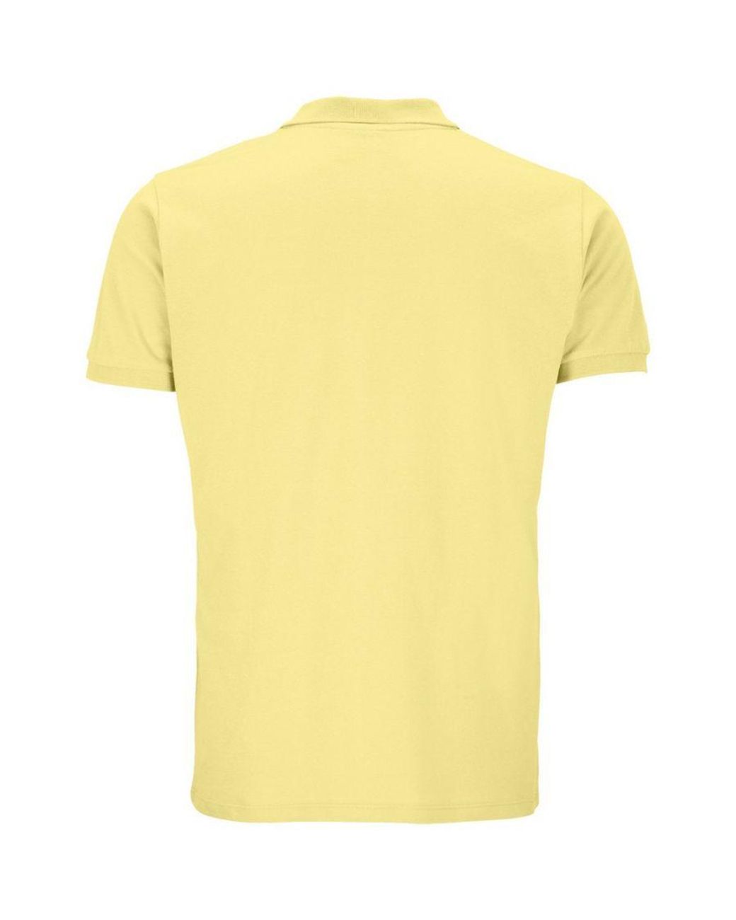 Sol's Yellow Planet Piqué Organic Polo Shirt (Light) for men