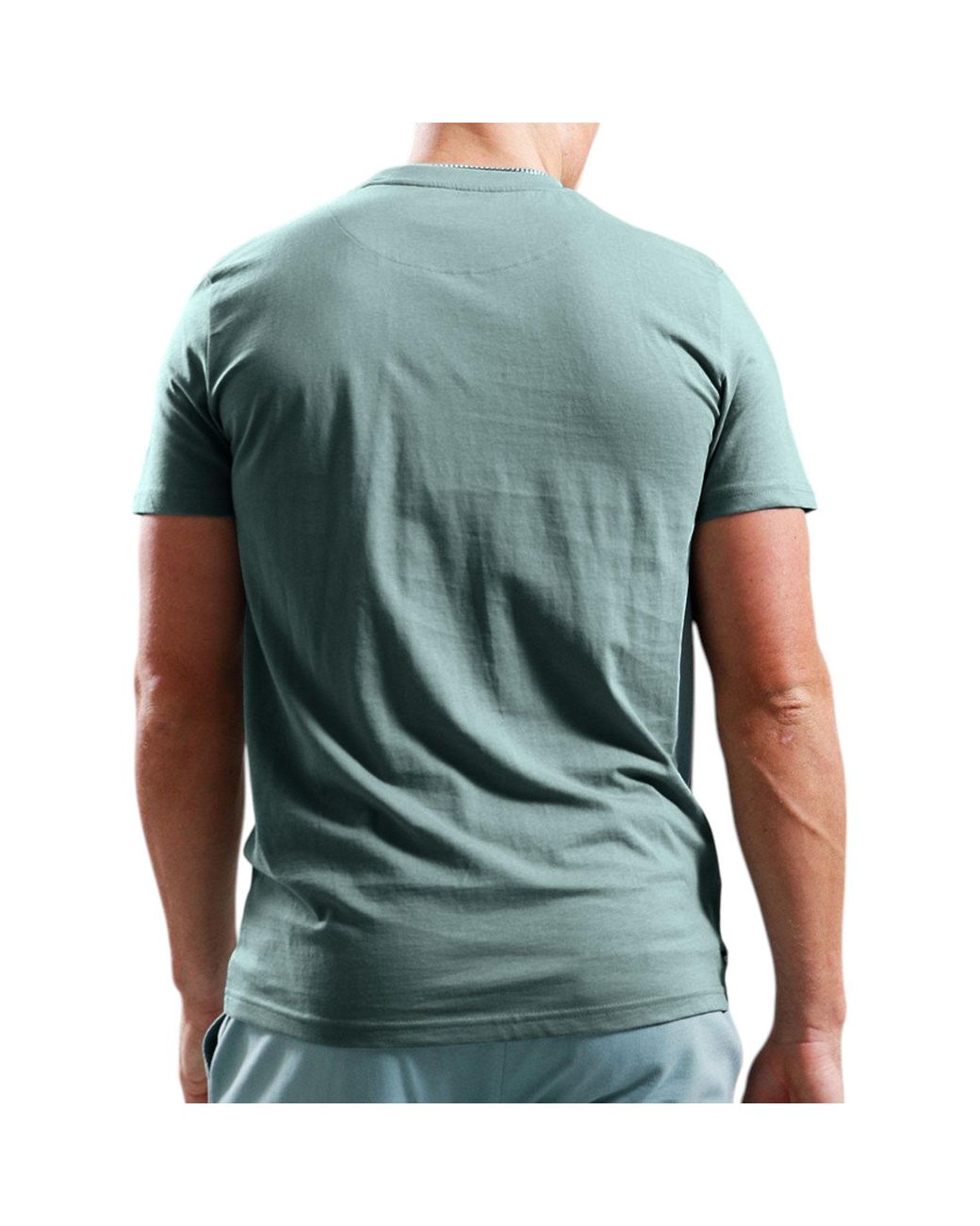 Weekend Offender Blue T Shirts Height Crew Neck Short Sleeve Cotton Summer New for men
