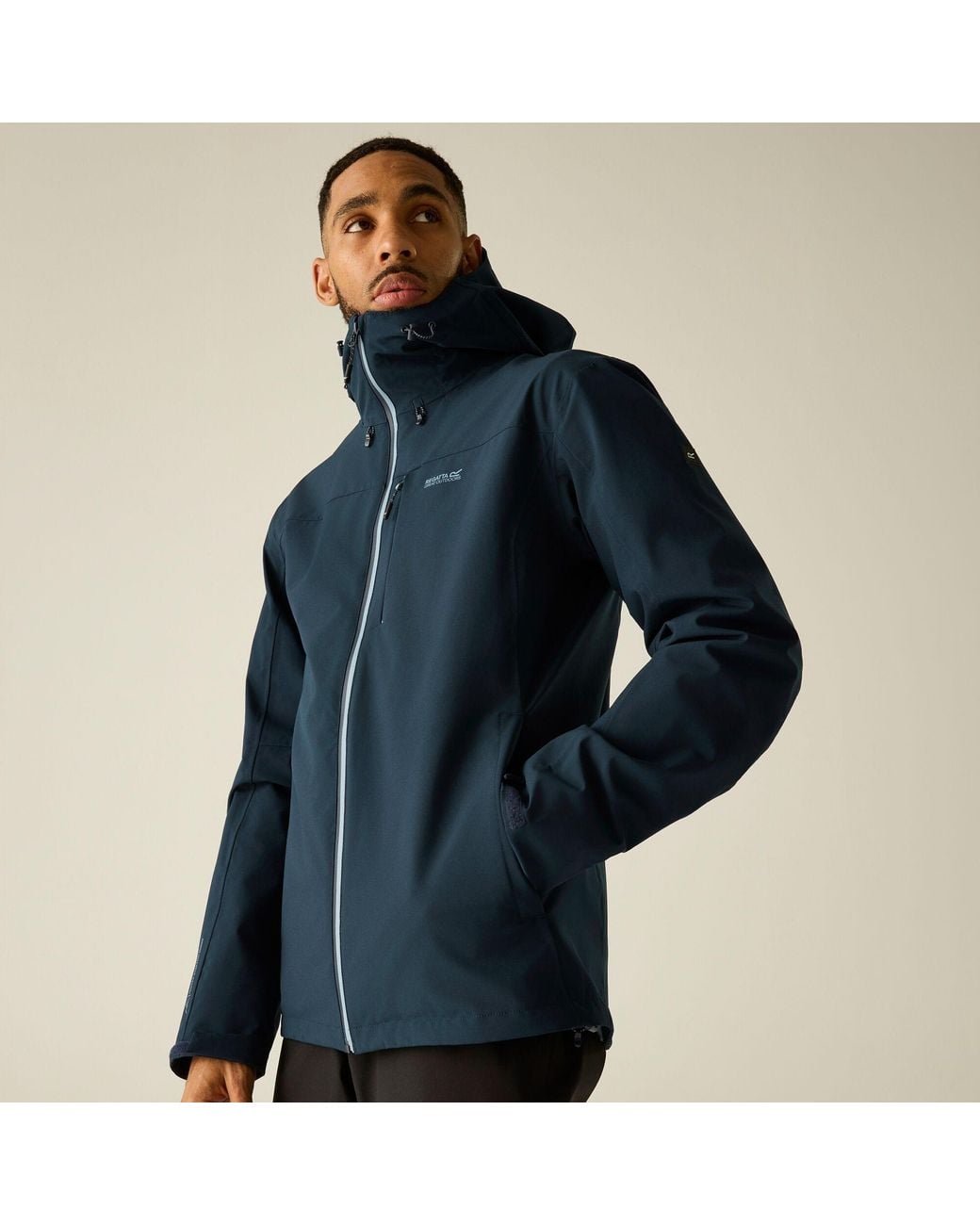 Regatta Blue Birchdale Ii Waterproof Jacket (Dusky/ for men
