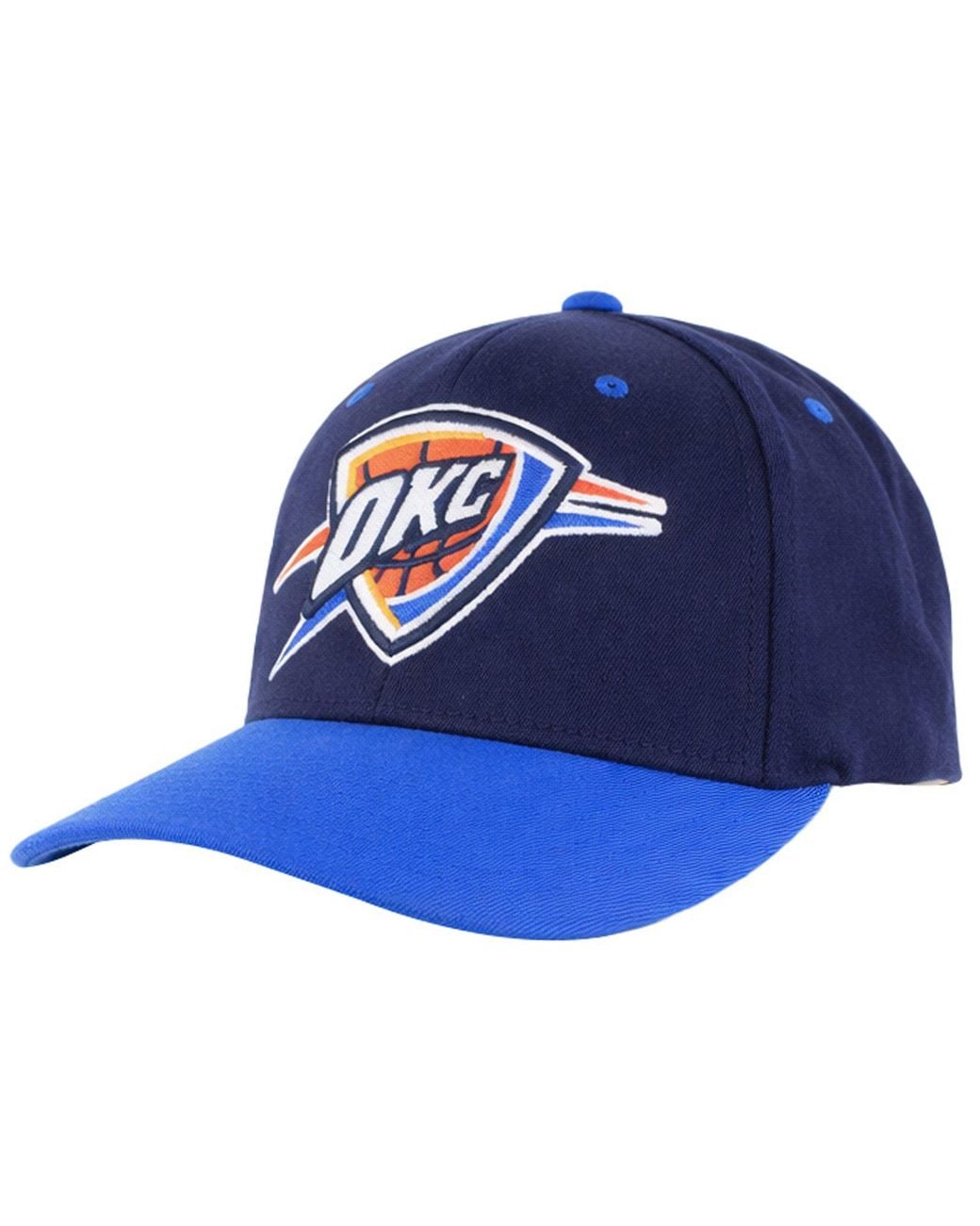 Mitchell & Ness Blue Nba Oklahoma City Thunder Logo 2-Tone 110 Cap