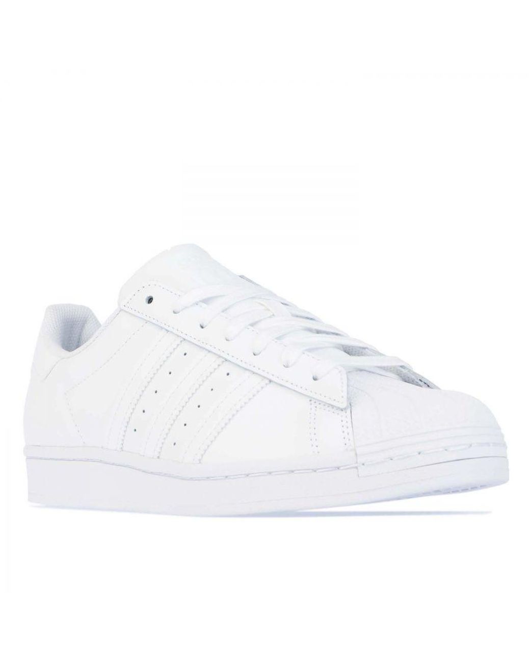 Adidas Originals White Superstar Trainers for men