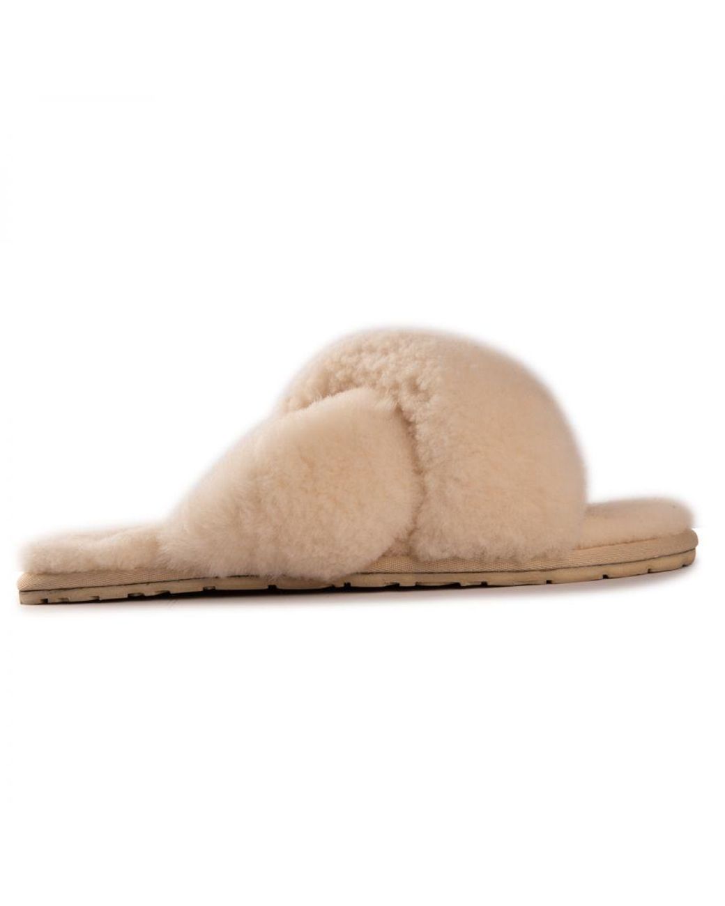 Aus Wooli Natural Australia Sheepskin Wool Brighton Slippers