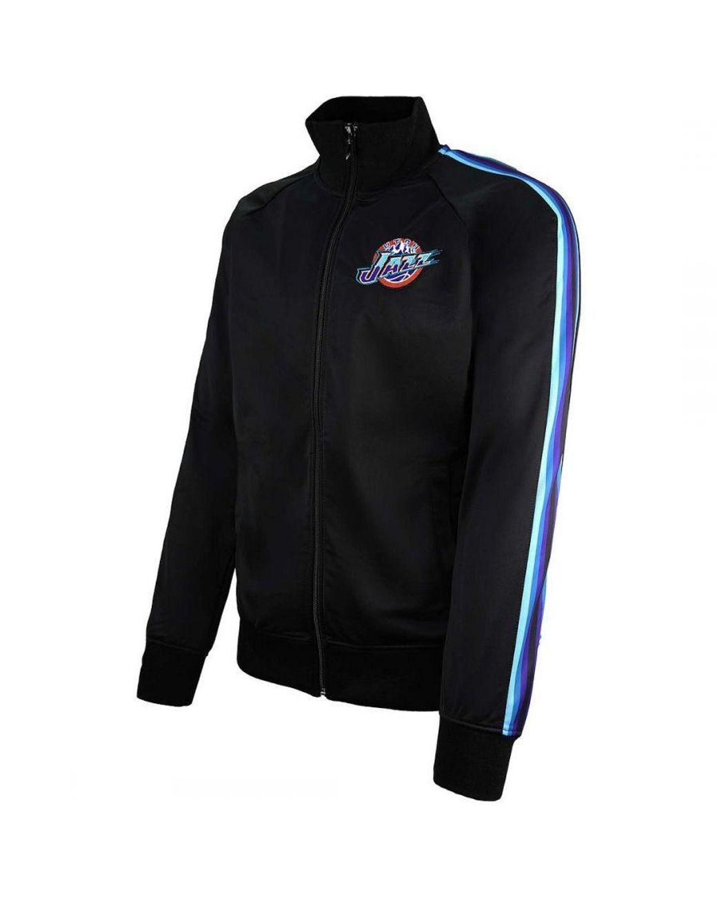 Mitchell & Ness Blue San Antonio Spurs Track Jacket for men