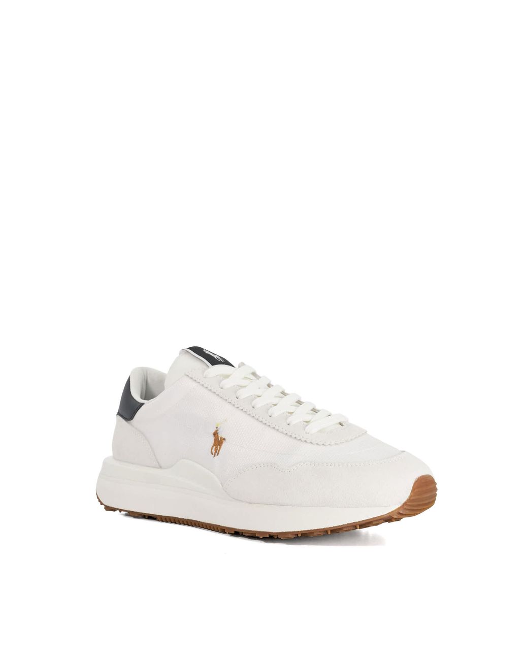Dune White Polo Ralph Lauren Nylon Trainer for men