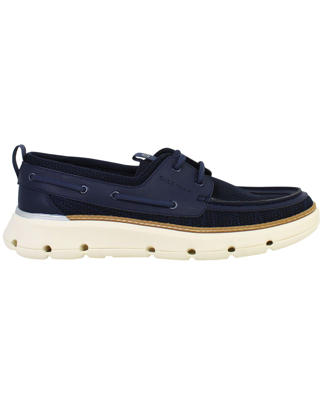 Cole Haan Blue Zerøgrand Regatta Boat Shoes
