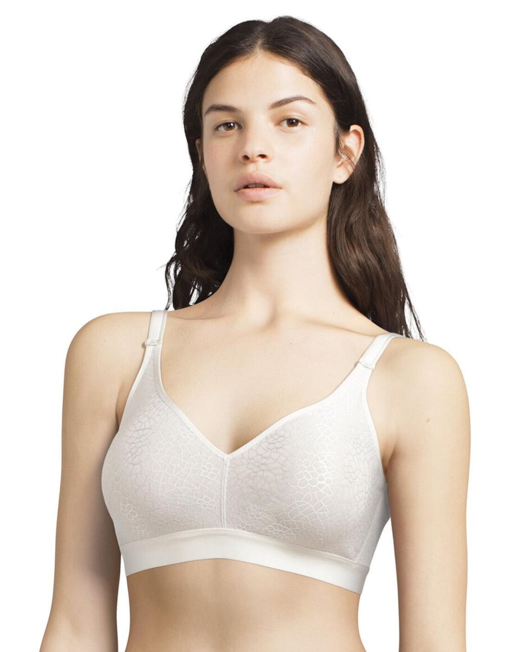 Chantelle White C18920 Magnifique Non Wired Bra