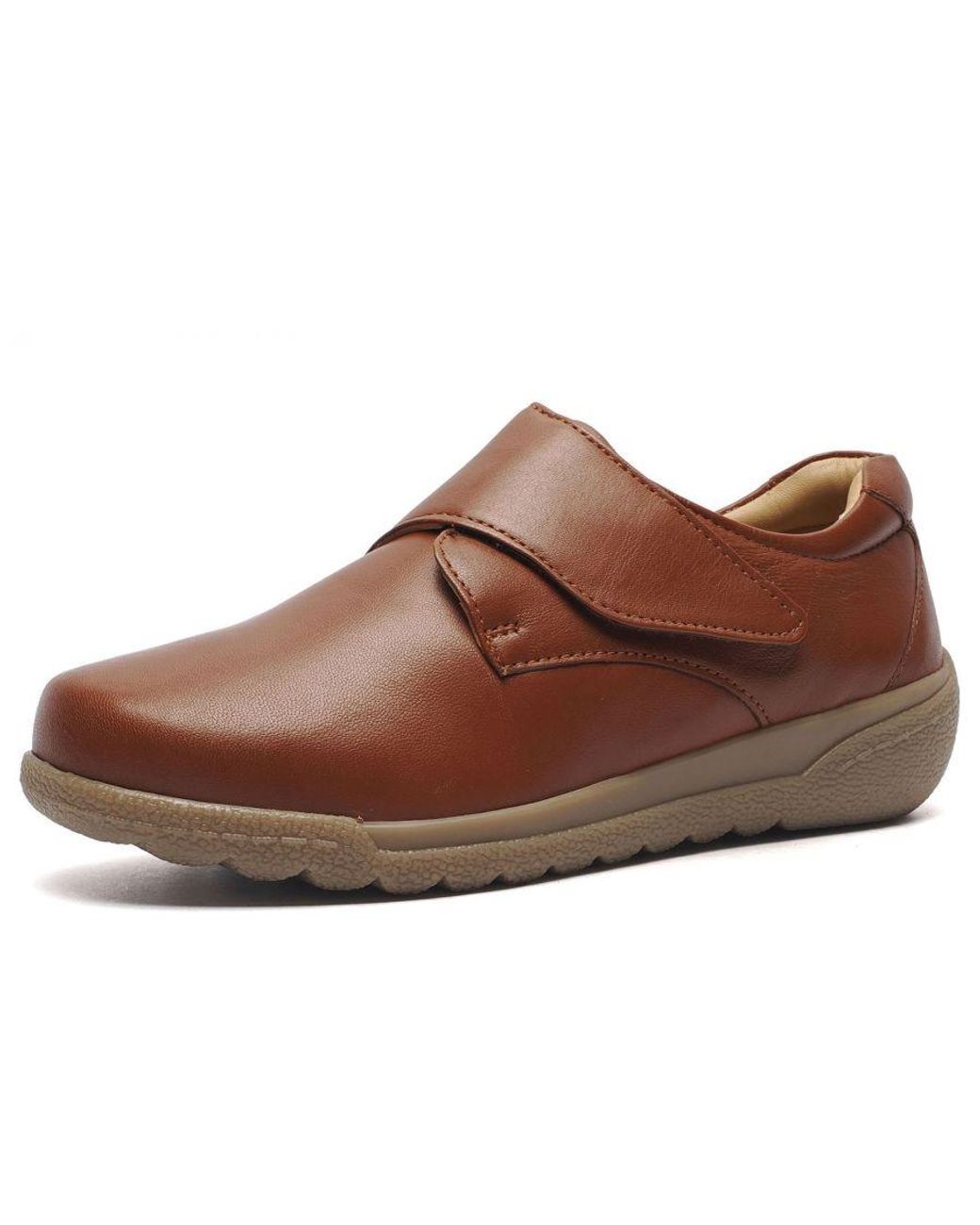 Fleet Foster Brown Elaine Leather Waterproof