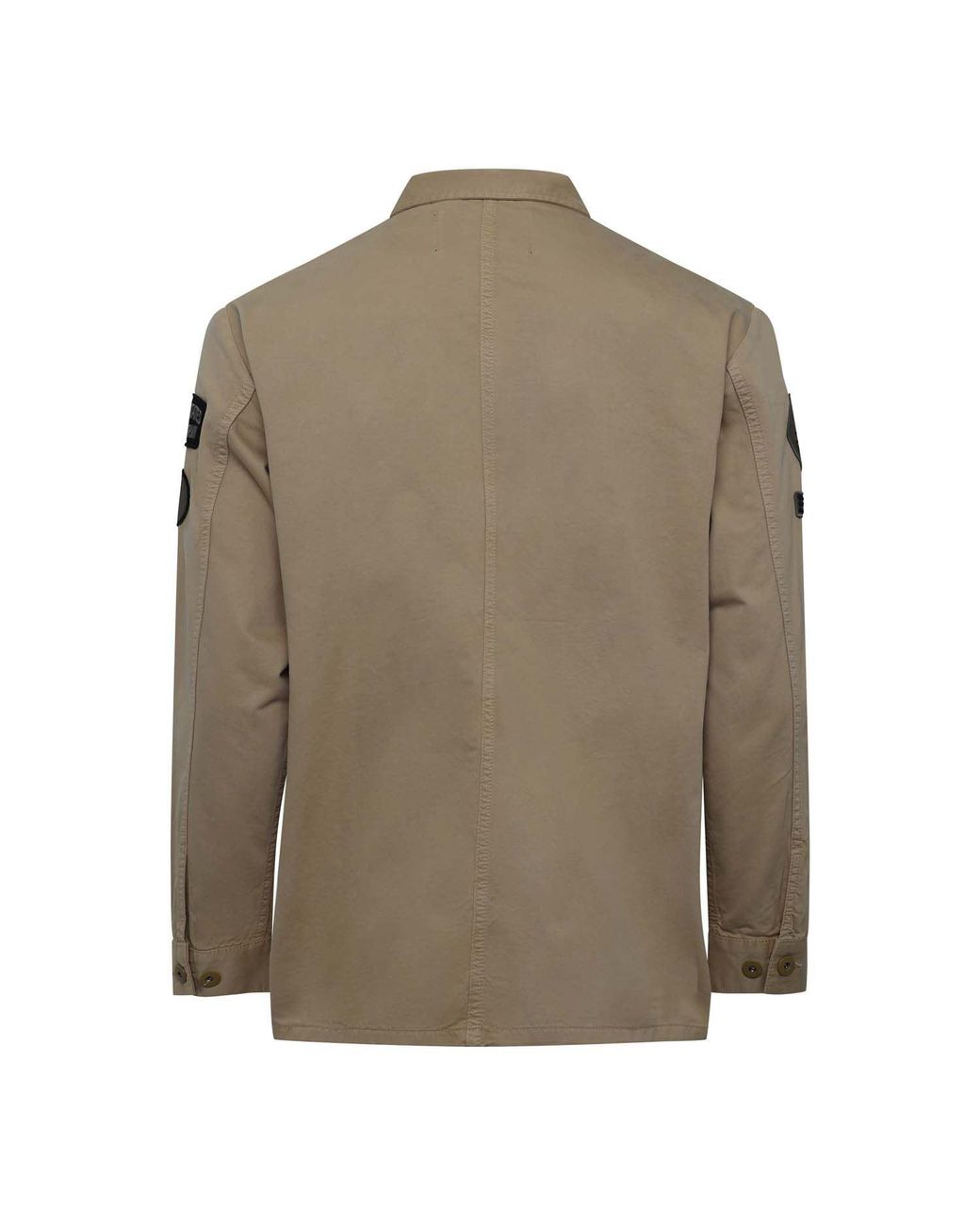 Replay Green Classic Overshirt for men