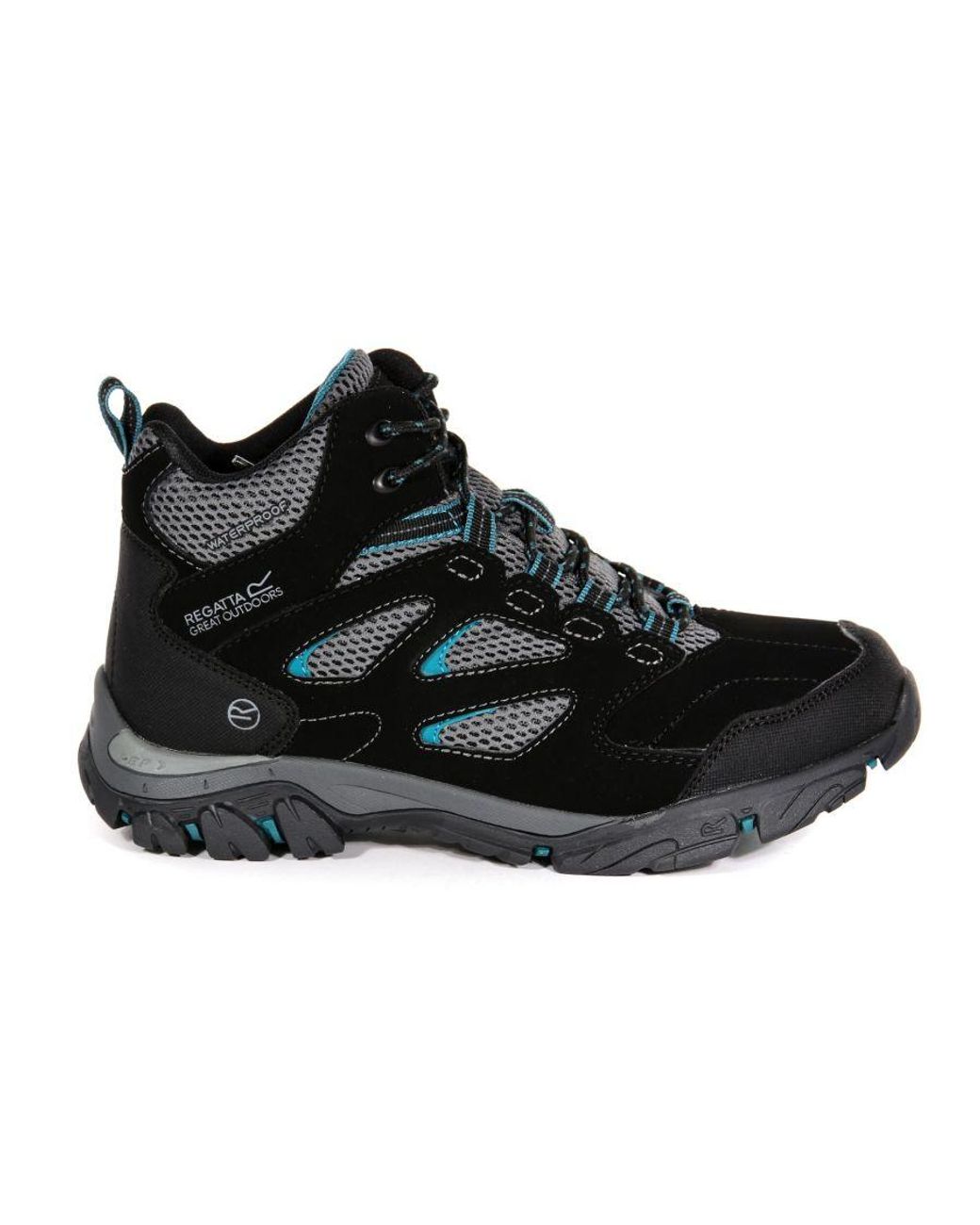 Regatta Black Ladies Holcombe Iep Mid Hiking Boots