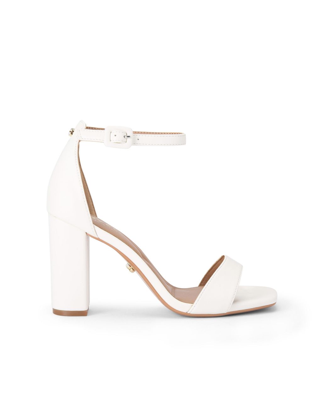 Carvela Kurt Geiger White Regatta Heel Sandals