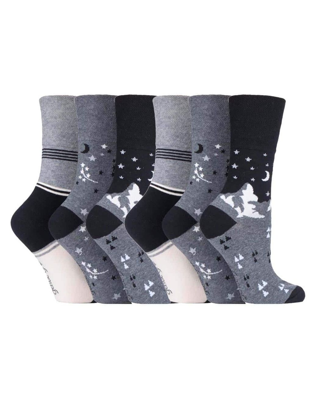 Gentle Grip Black Gentle Grip Womens
