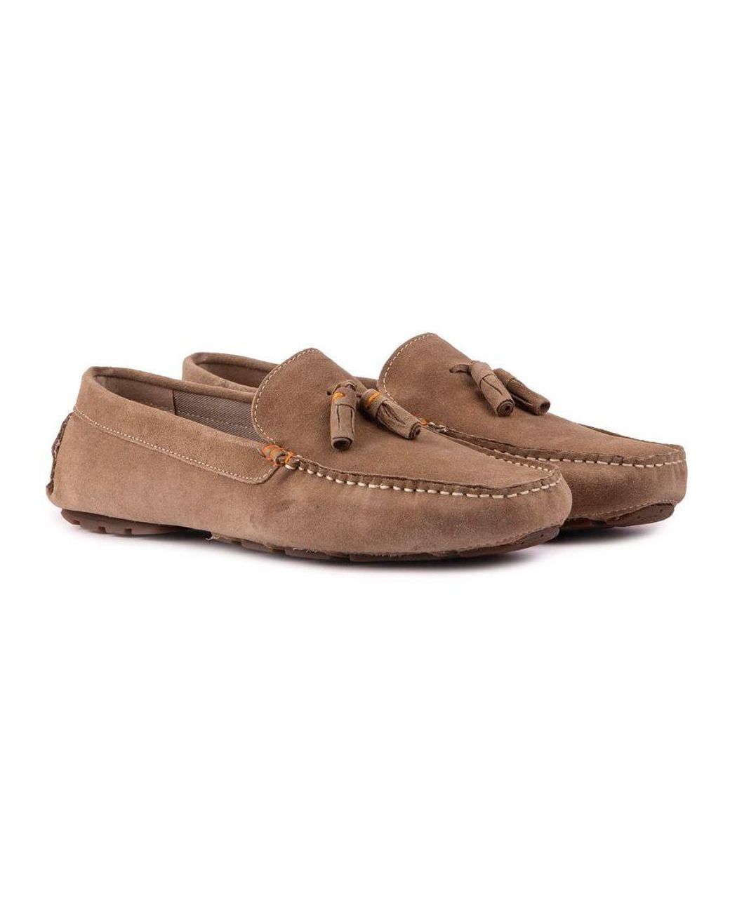 Silver Street London Brown Jackson Shoes for men