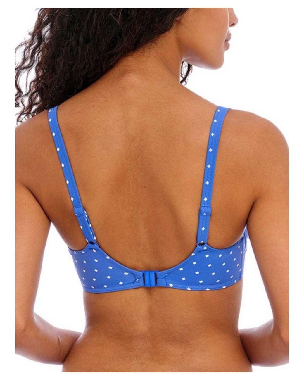 Freya Blue Jewel Cove Sweetheart Bikini Top