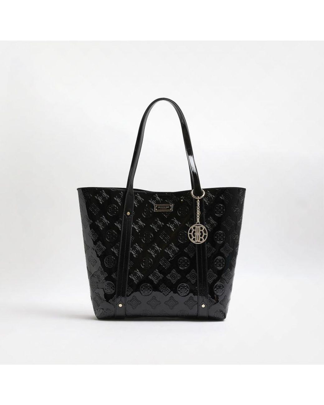 River Island Shopper Bag in Black Lyst UK