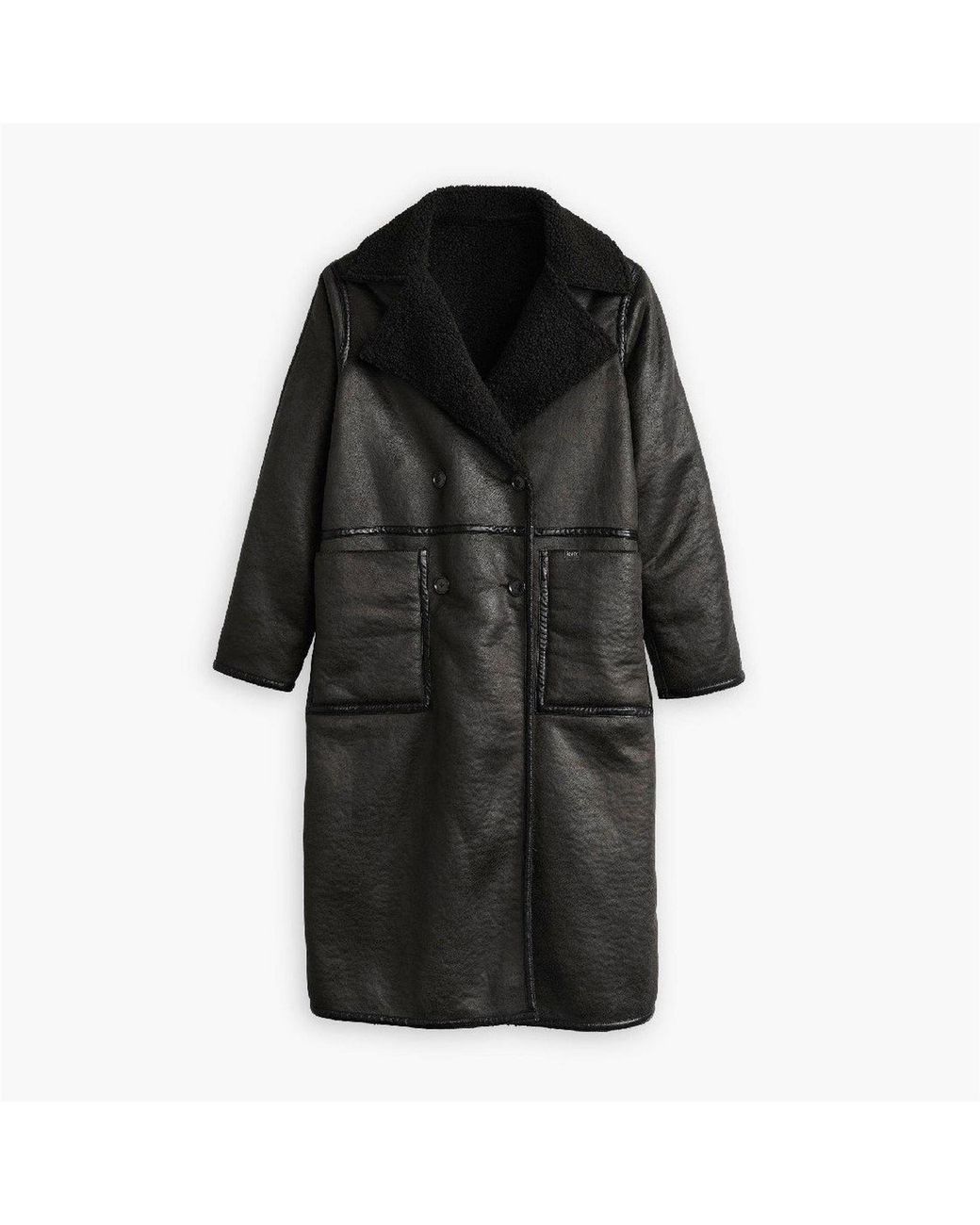 Levi's Black Levi's Naomi Rvs Coat