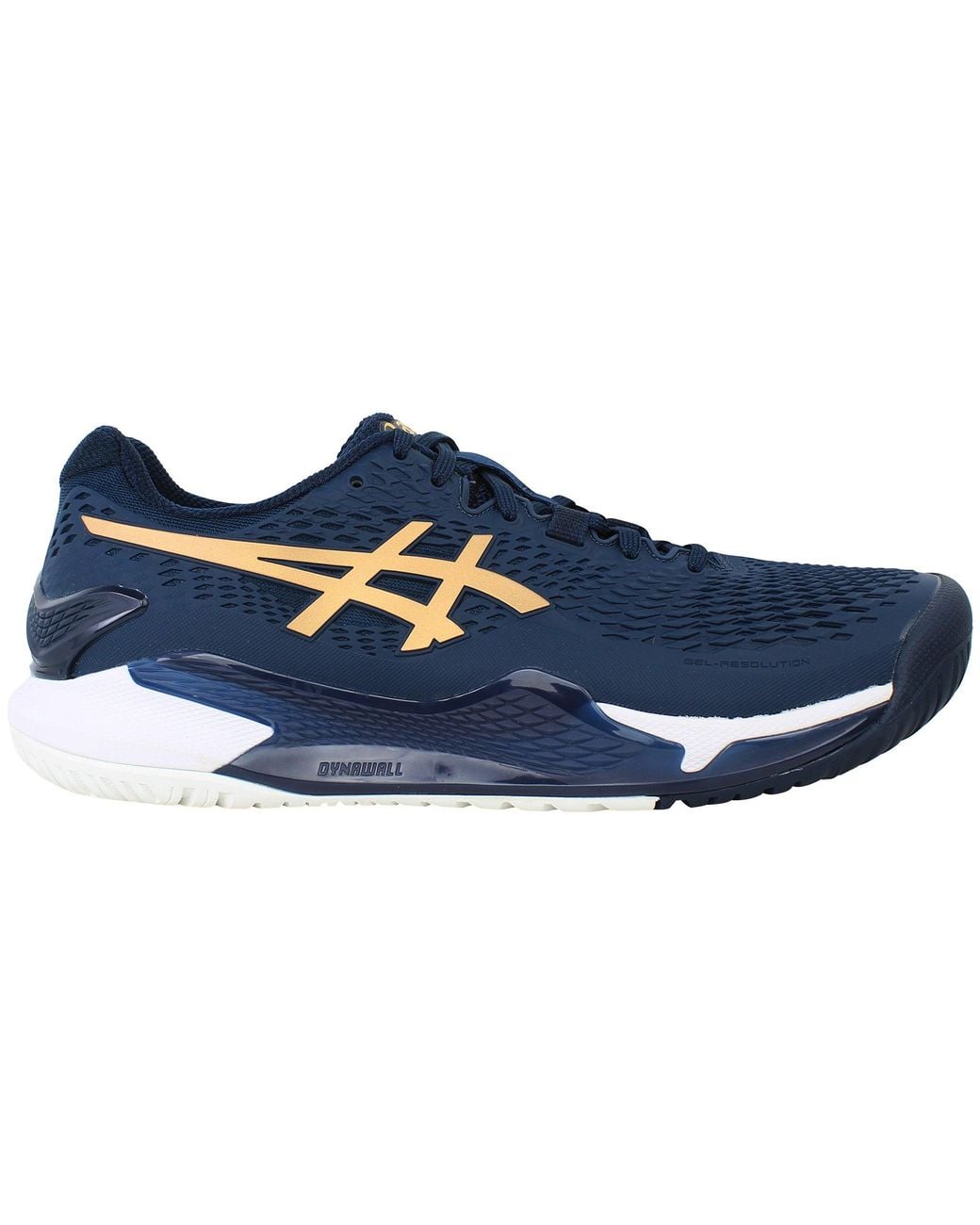 Asics Blue Gel-Resolution 9 Tennis Shoes for men