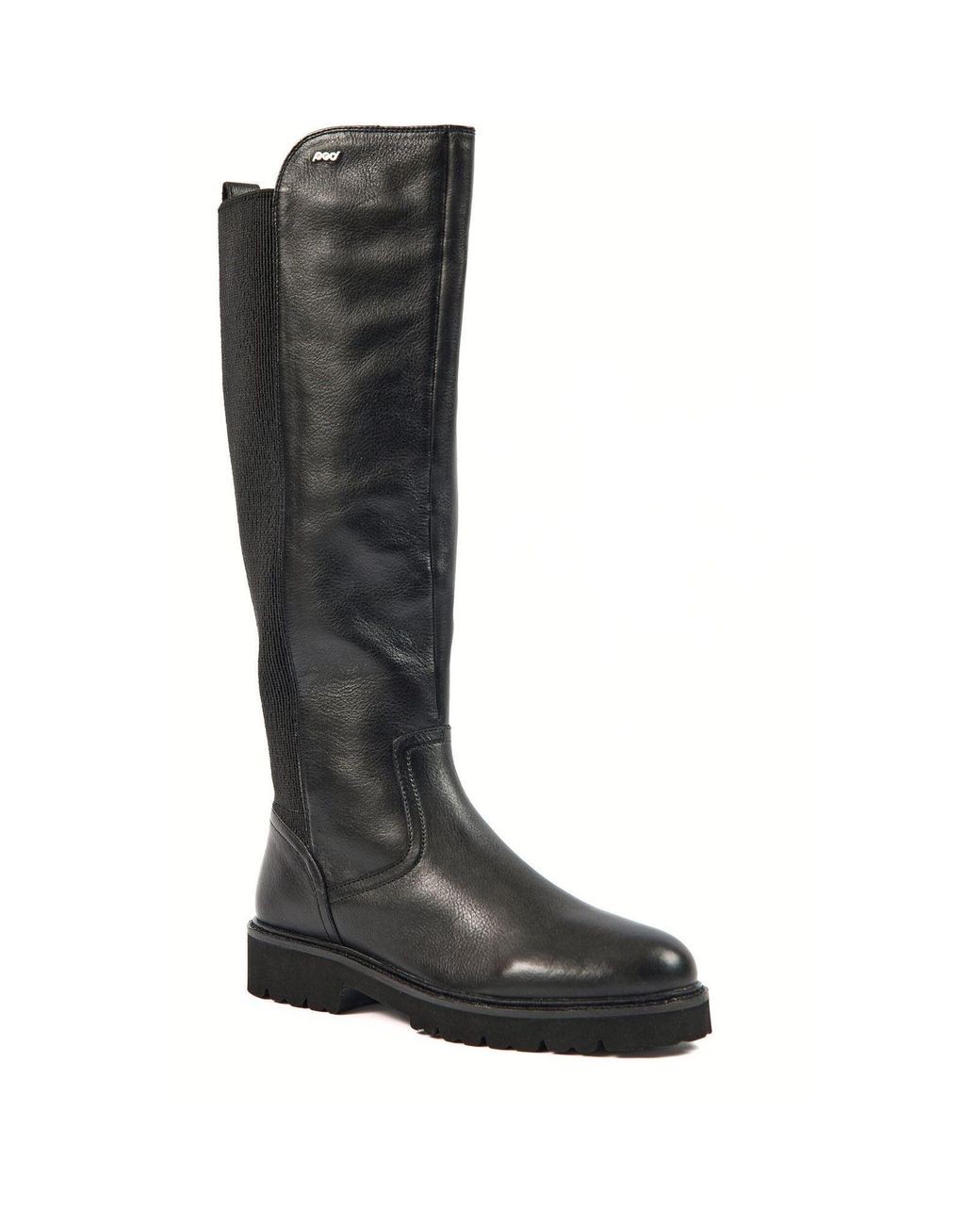 Pod Black Hannah Leather/Textile Boots