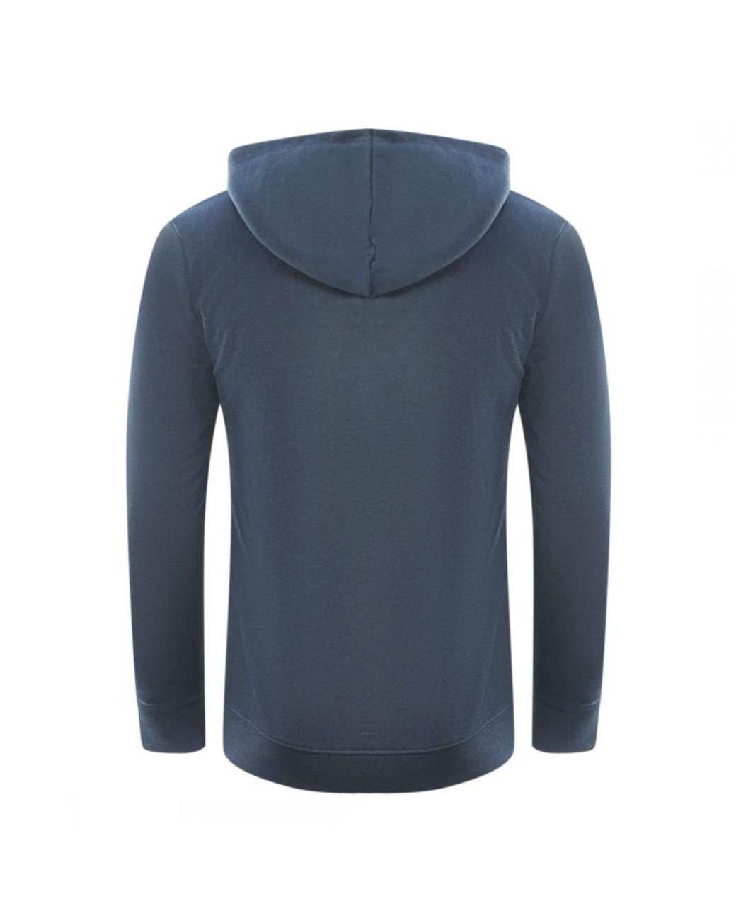 Roberto Cavalli Blue Sprinting Leopard Logo Hoodie for men