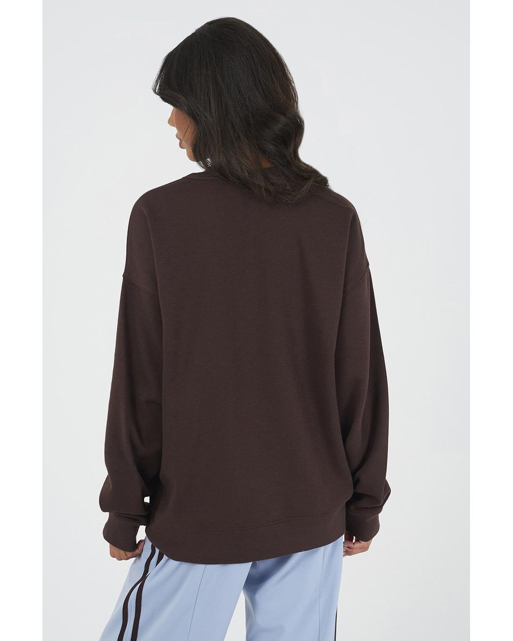 Brave Soul Black Slogan Crew Neck Sweatshirt