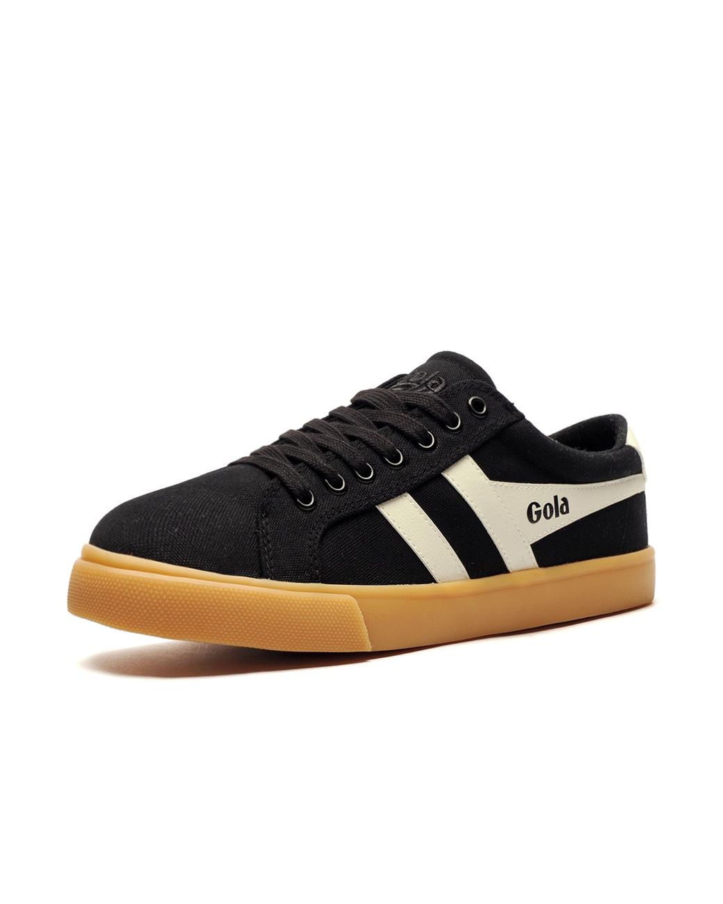 Gola Black Classics Varsity Vegan Trainers for men