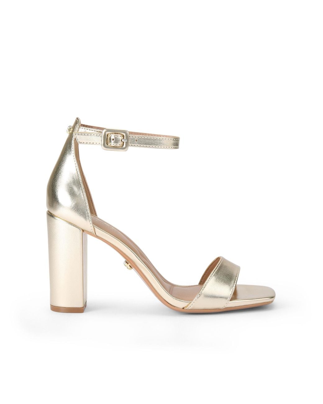 Carvela Kurt Geiger Metallic Regatta Heel Sandals