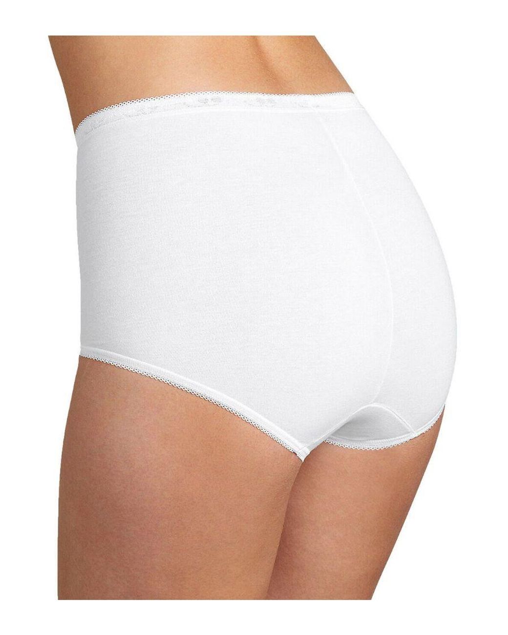 Sloggi White Basic+ Maxi Briefs 4 Pack