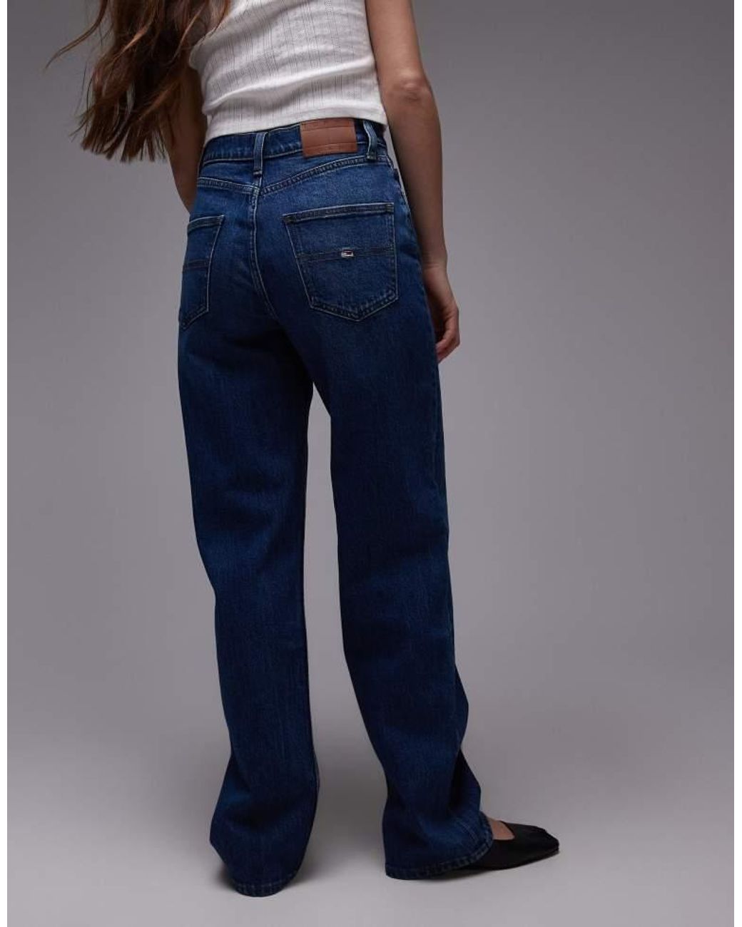 Tommy Hilfiger Blue Layla Slim Straight Jeans