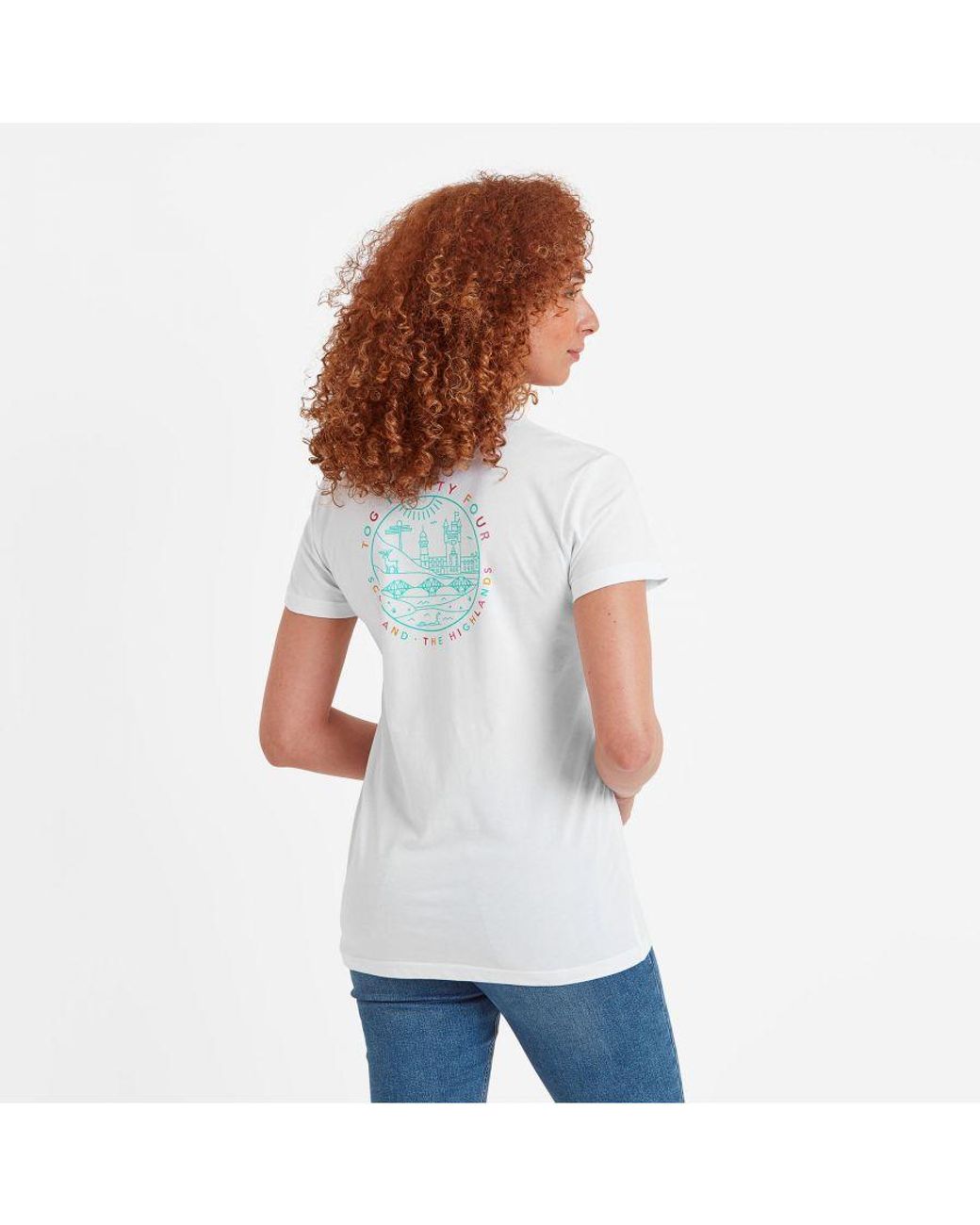 TOG24 White Highland T-Shirt Optic Cotton