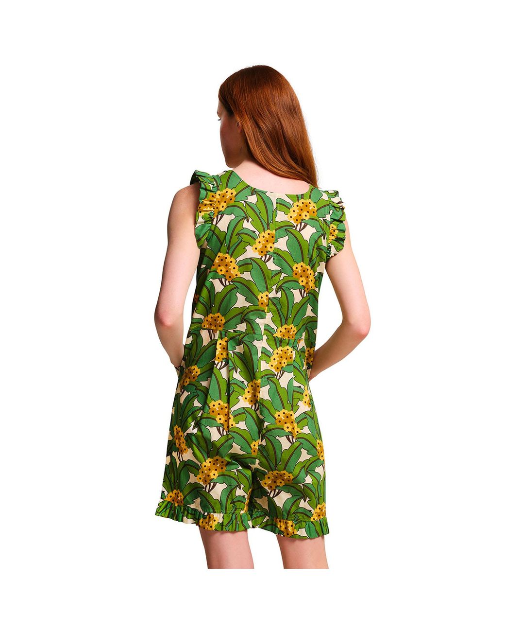 Regatta Green Orla Kiely Summer Playsuit Dress