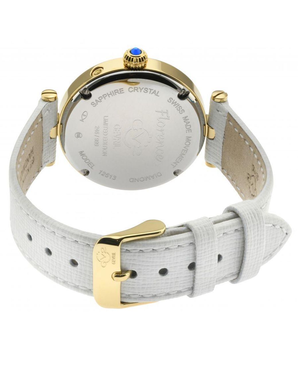 Gevril Metallic Gv2 Florence Swiss Quartz 12513.L Watch
