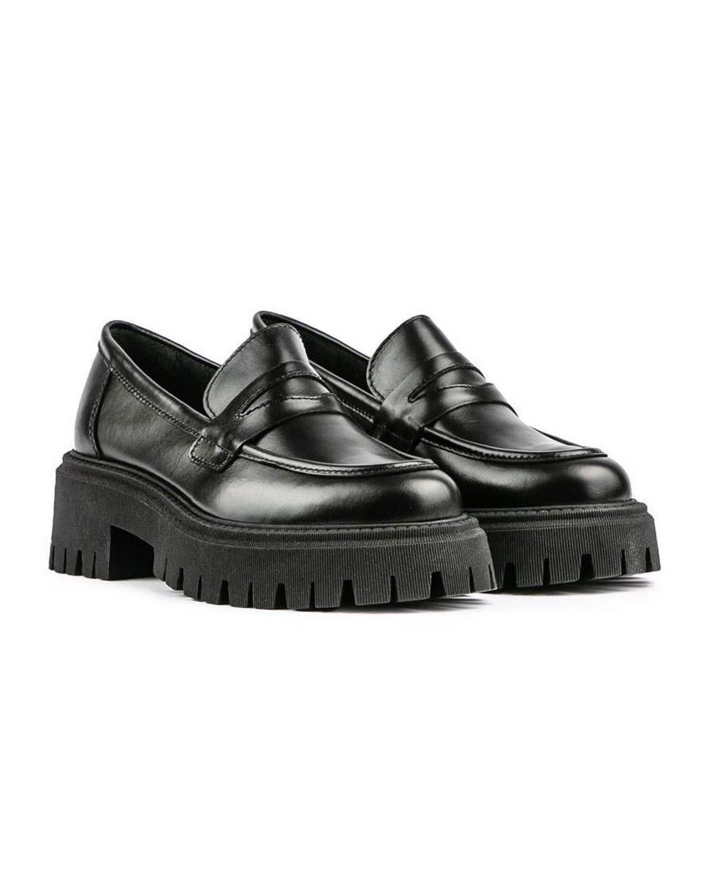 Sole Black Lexi Penny Shoes
